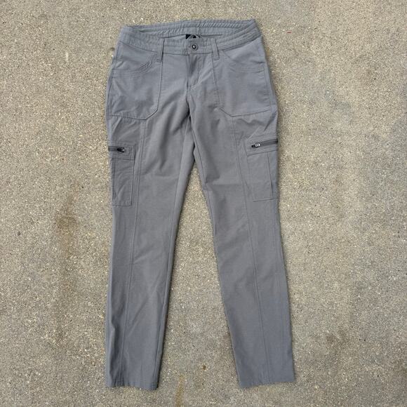 Kuhl Horizn Skinny Trail Hiking Pants Gray Size 2 Short Style 6276 - Picture 1 of 9